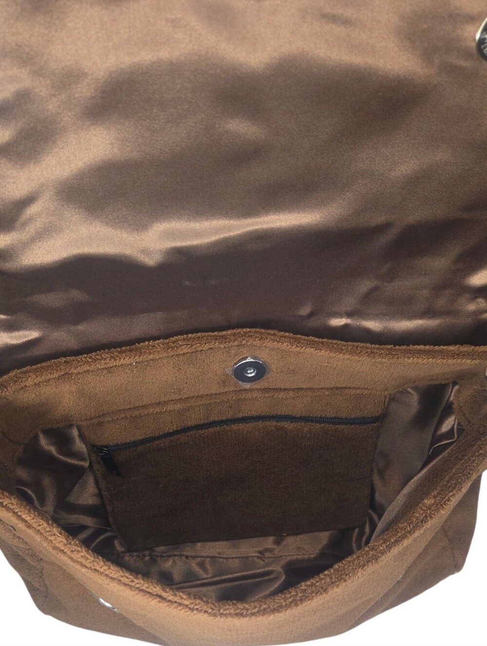 CC Chocolate Brown Precision Shoulder/Crossbody Bag -New - Picture 5 of 6